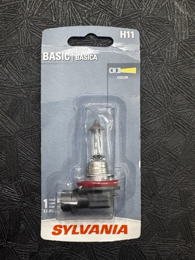 SYLVANIA - H11 Basic Halogen Bulb for Headlight, Fog, Daytime Running Light New