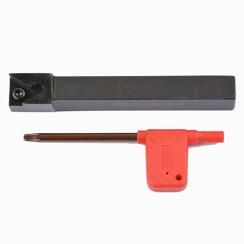 SER 1212H16-B External Threading Turning Tool Holder FOR 16IR AG60 inserts