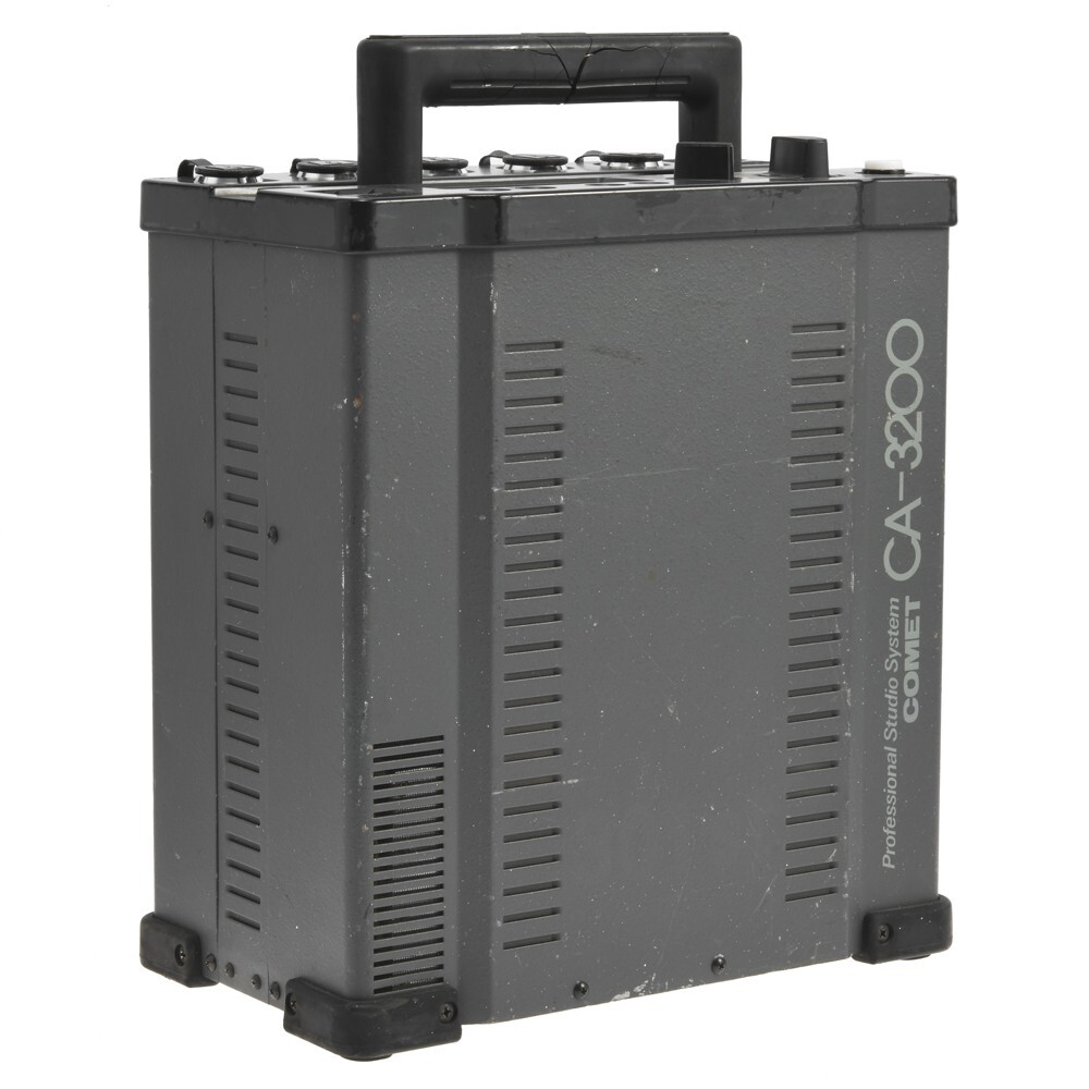 COMET CA-3200 + CA32H LAMP HEAD FLASH STROBE GENERATOR POWER PACK 100-110VOLT #5