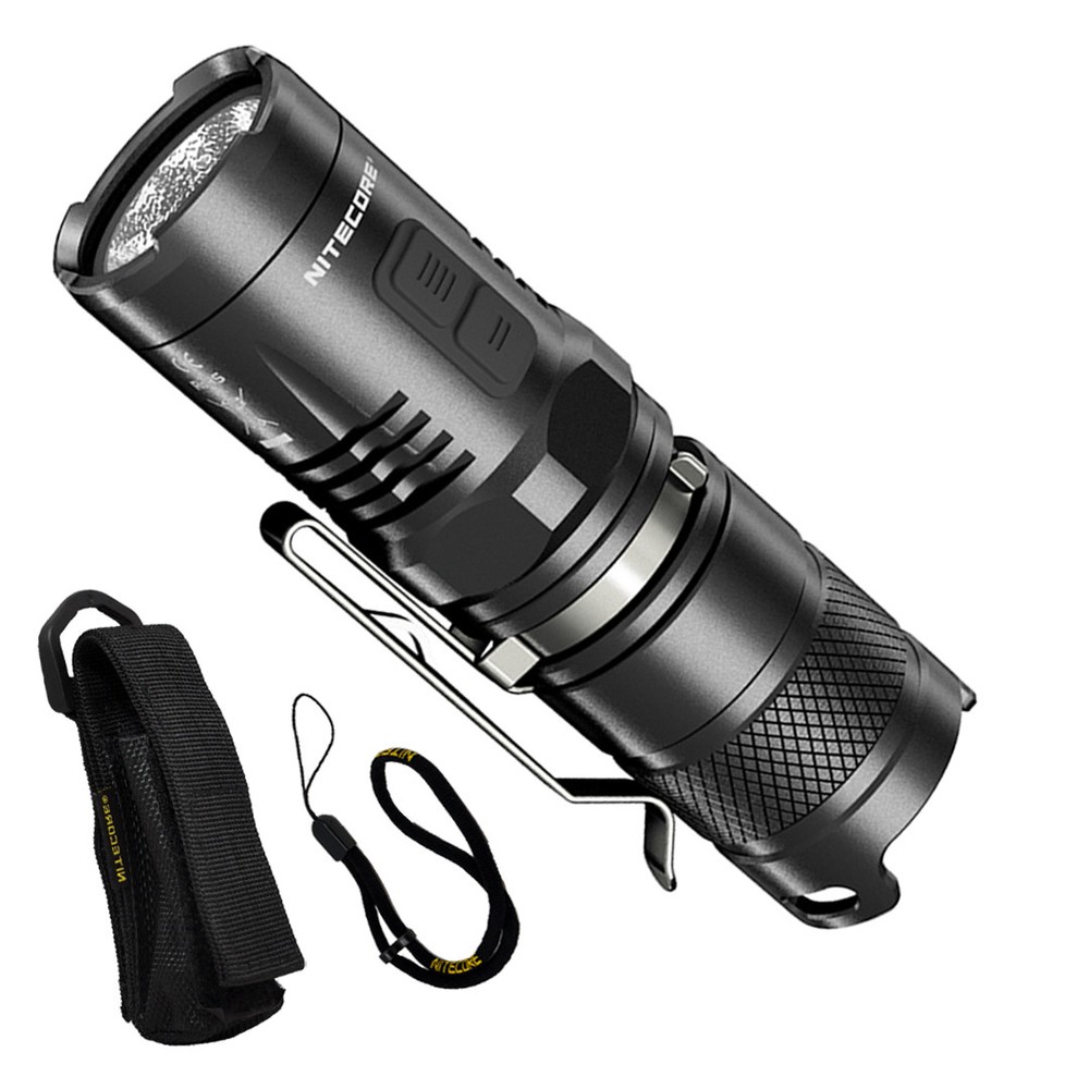 NITECORE MT10C 920 Lumen Multitask Tactical Flashlight with Red Light