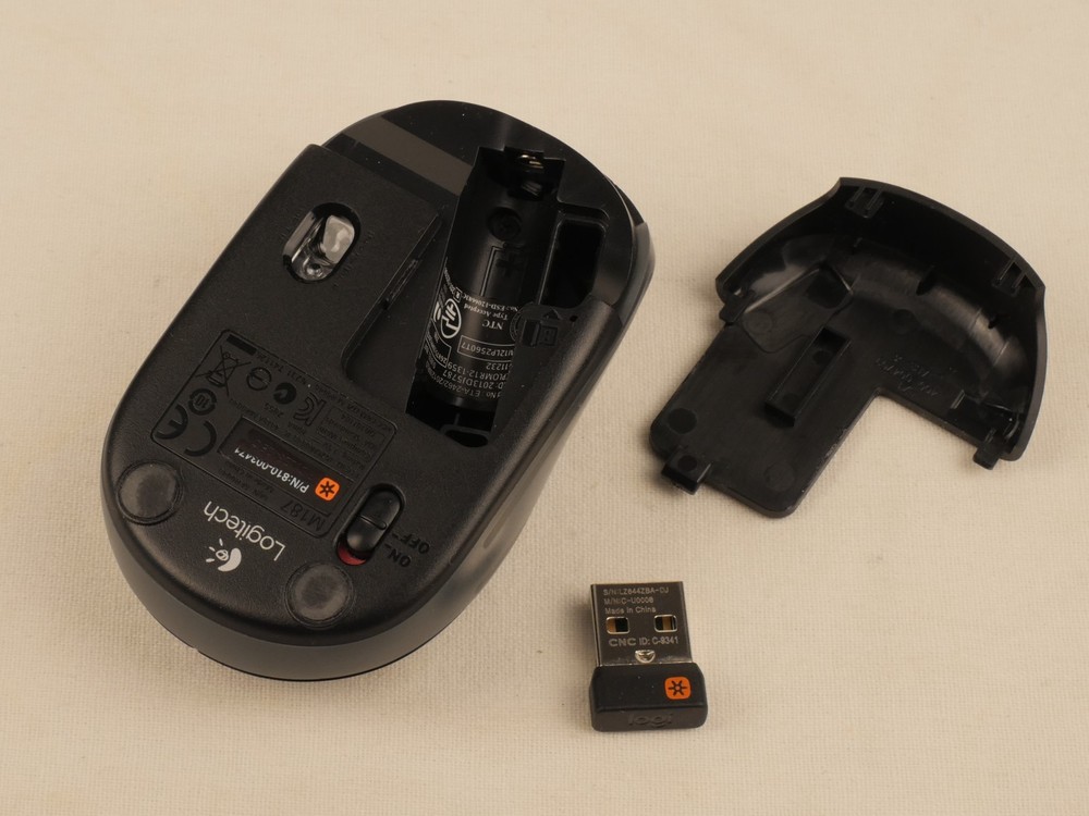 Logitech M187 Wireless Mouse with Receiver | Unifying | Used | FAIR CONDITION