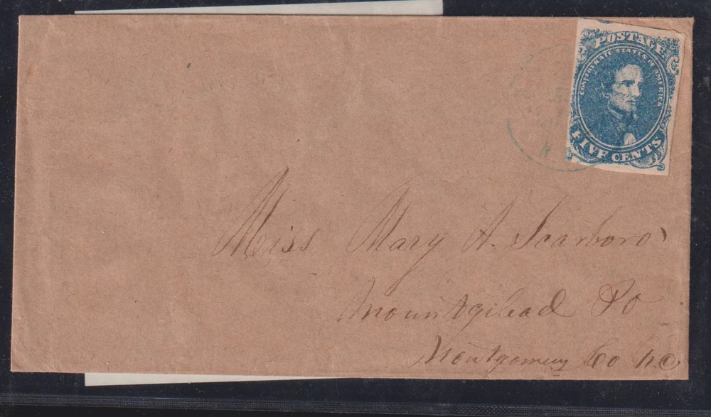 US Confederates #4 UsedHinged VF