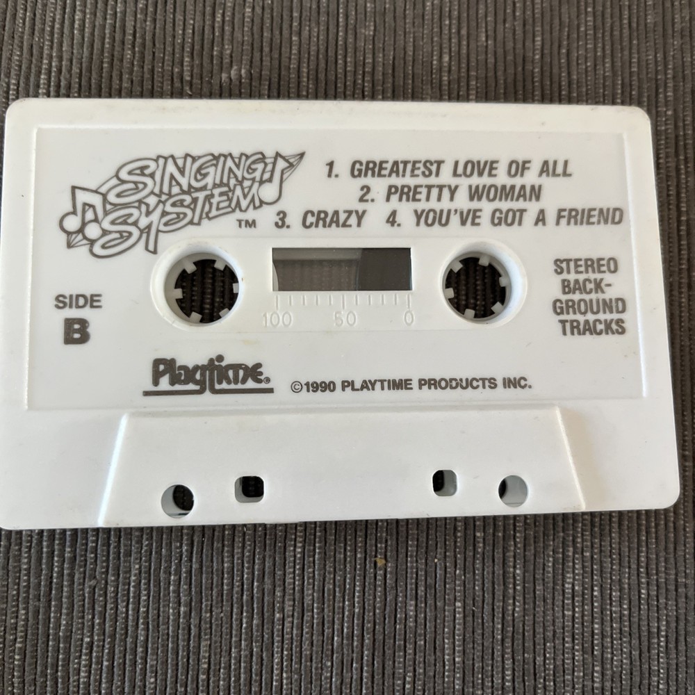 Playtime Singing System 1999 Cassette