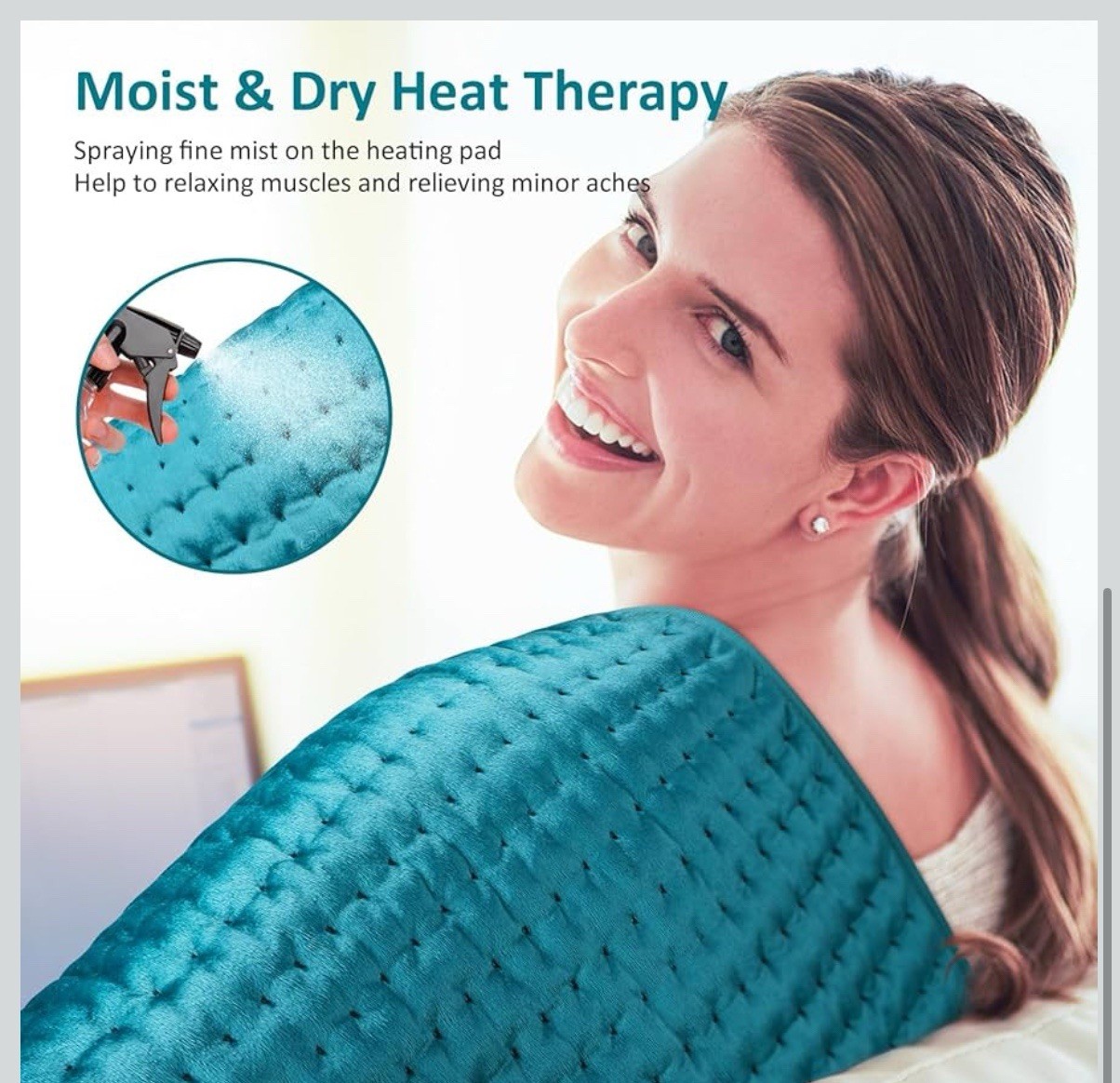 Electric Heating pad for Back/Shoulder/Neck/Knee
