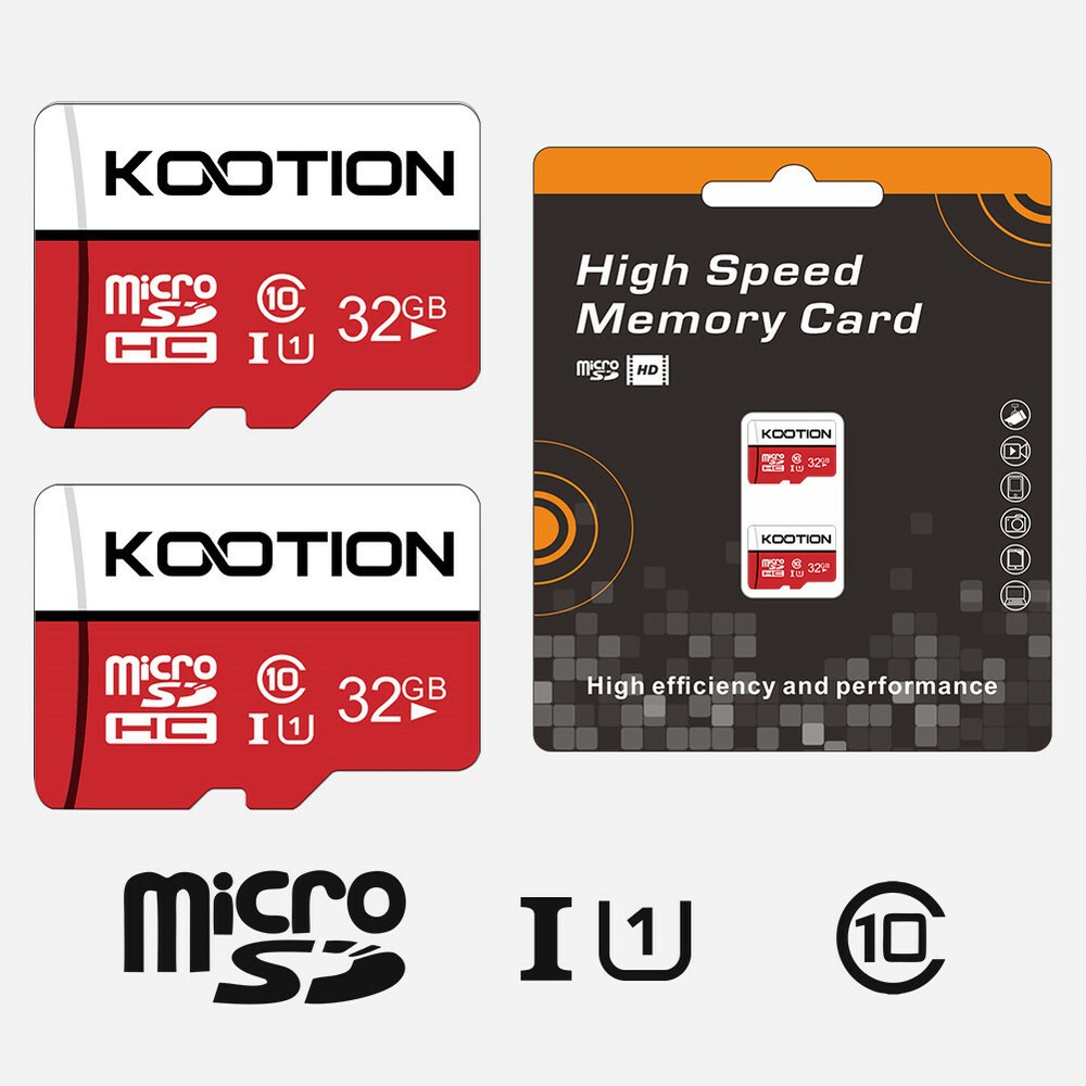 2Pack 32GB Micro SD Memory Card Storage Card TF Card SDHC Class 10 Flash Storage
