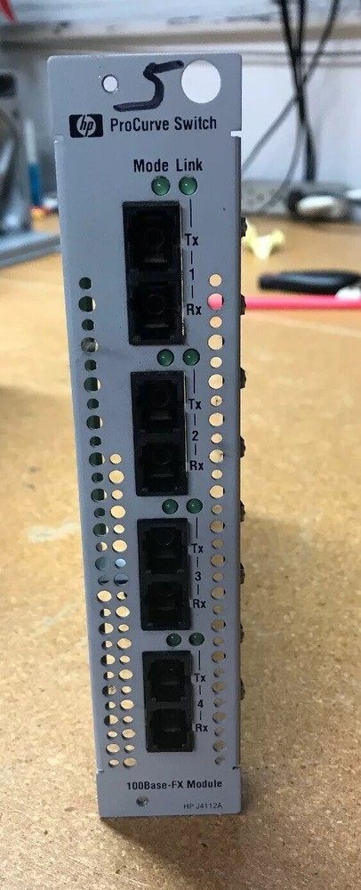 HP J4112A Pro-Curve Switch J4112-60001 100 Base FX Module