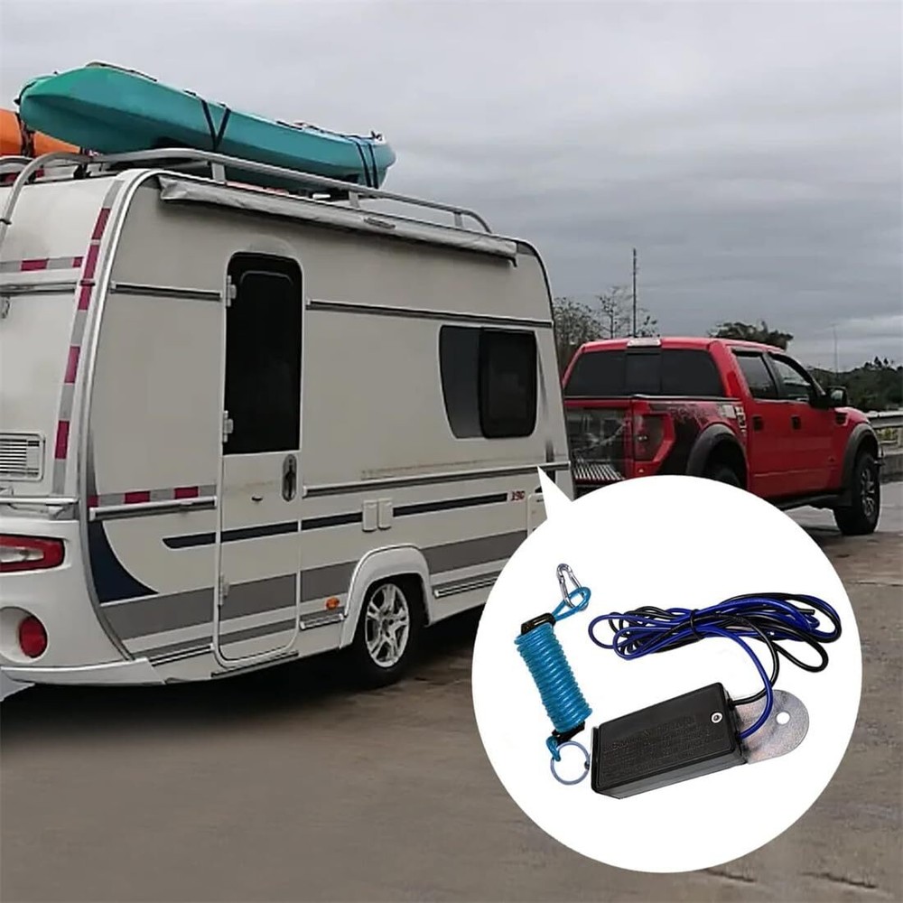 4Ft Trailer Breakaway Switch Trailer Break Control Kit Electric Brake Switch