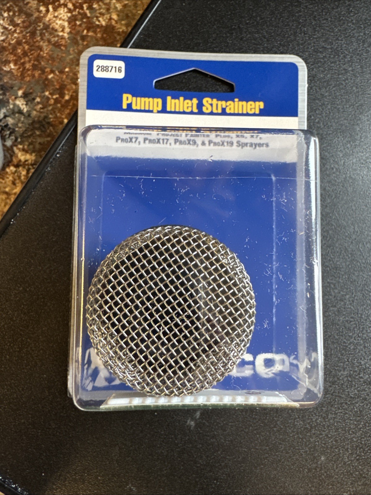 Graco 288716 Pump Inlet Strainer, new