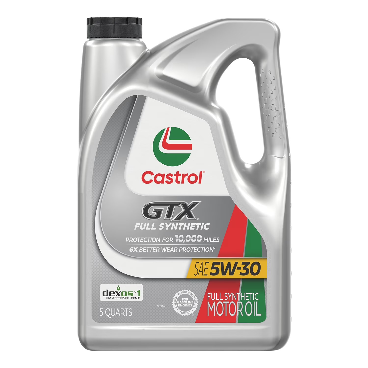 Castrol 5W-30 GTX Full Synthetic Engine Motor Oil 5 Quart Sludge Defense - New