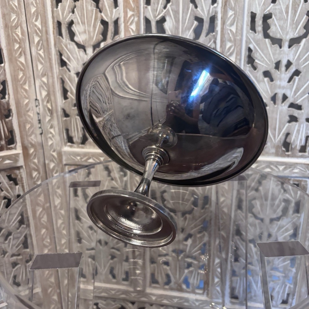 Vintage Oneida Silversmiths Silver Plated Footed Pedestal Candy Nut Dish Compote