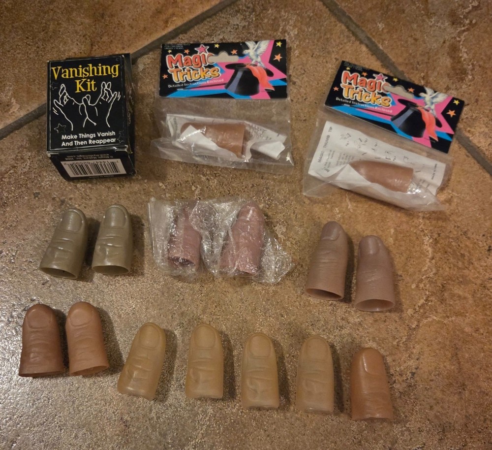 Thumb Tip Lot Magic Mentalism Tricks