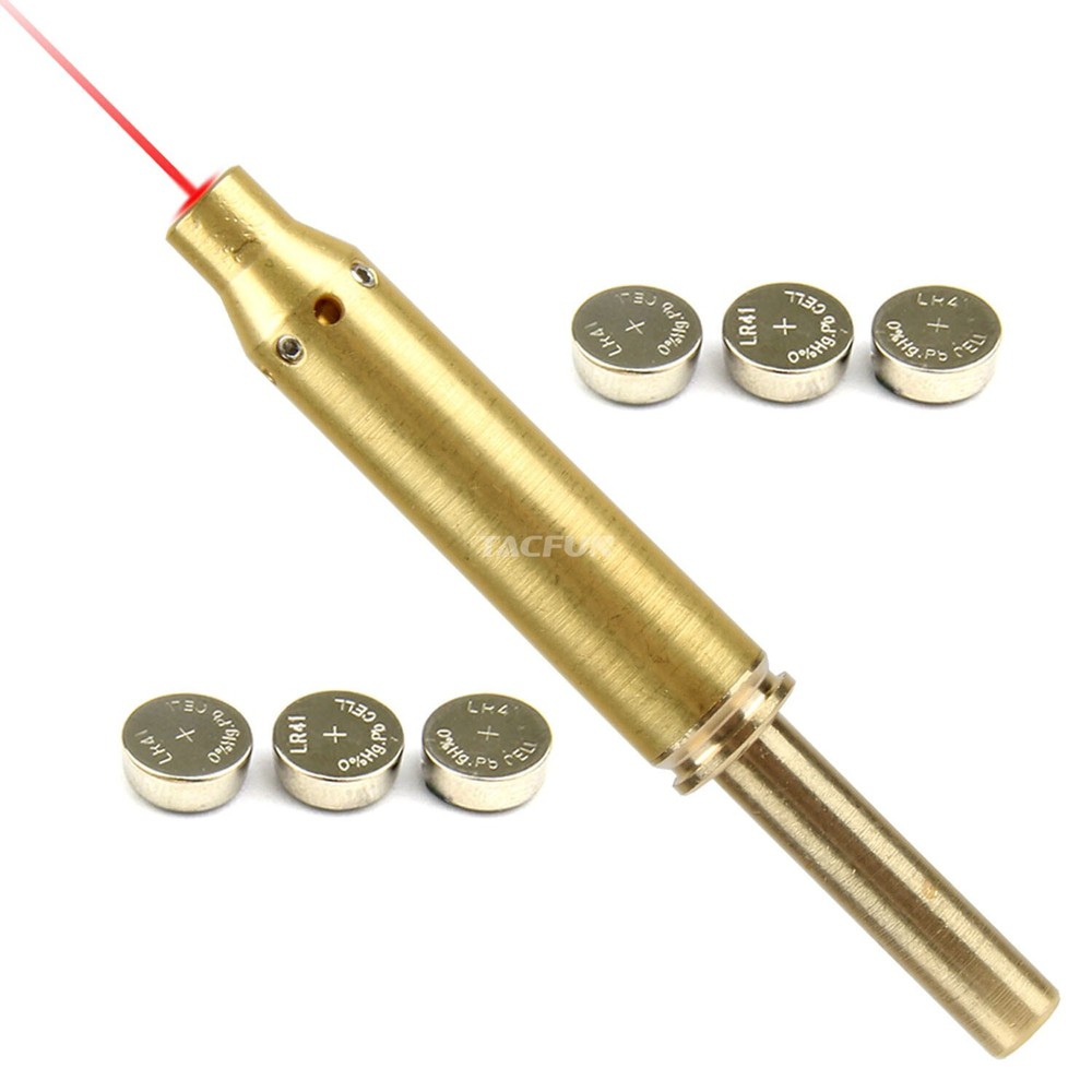.22LR Laser Bore Sight, Sighter, Front Insert Arbor Boresighter Precision Fit