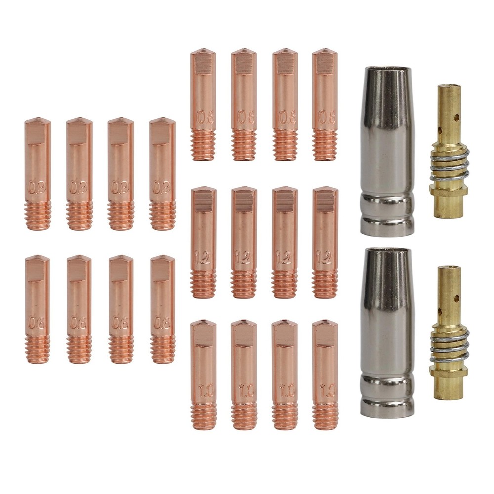 Complete For Welding Accessory Kit 24PCS for Handheld For 15AK Torches