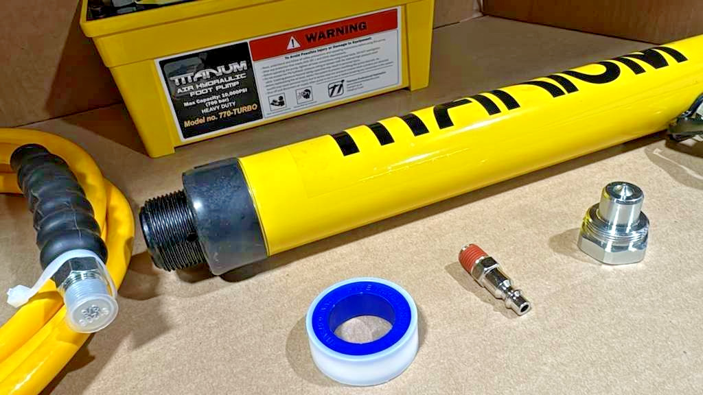 FRAME MACHINE STAR RACK TOWER SET REPLACE PUMP CYLINDER AND HOSE