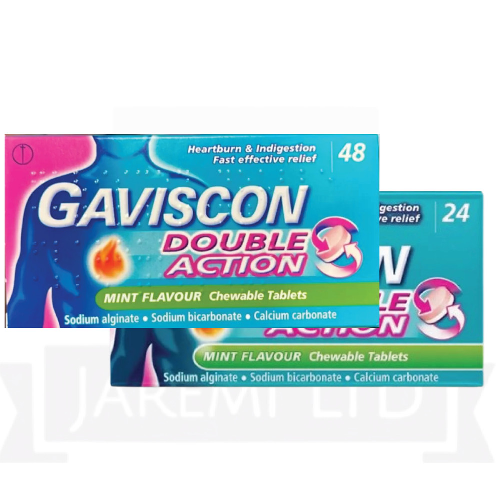 Gav-I$Con Double Action Tablet$ (24ct & 48ct)-Combo