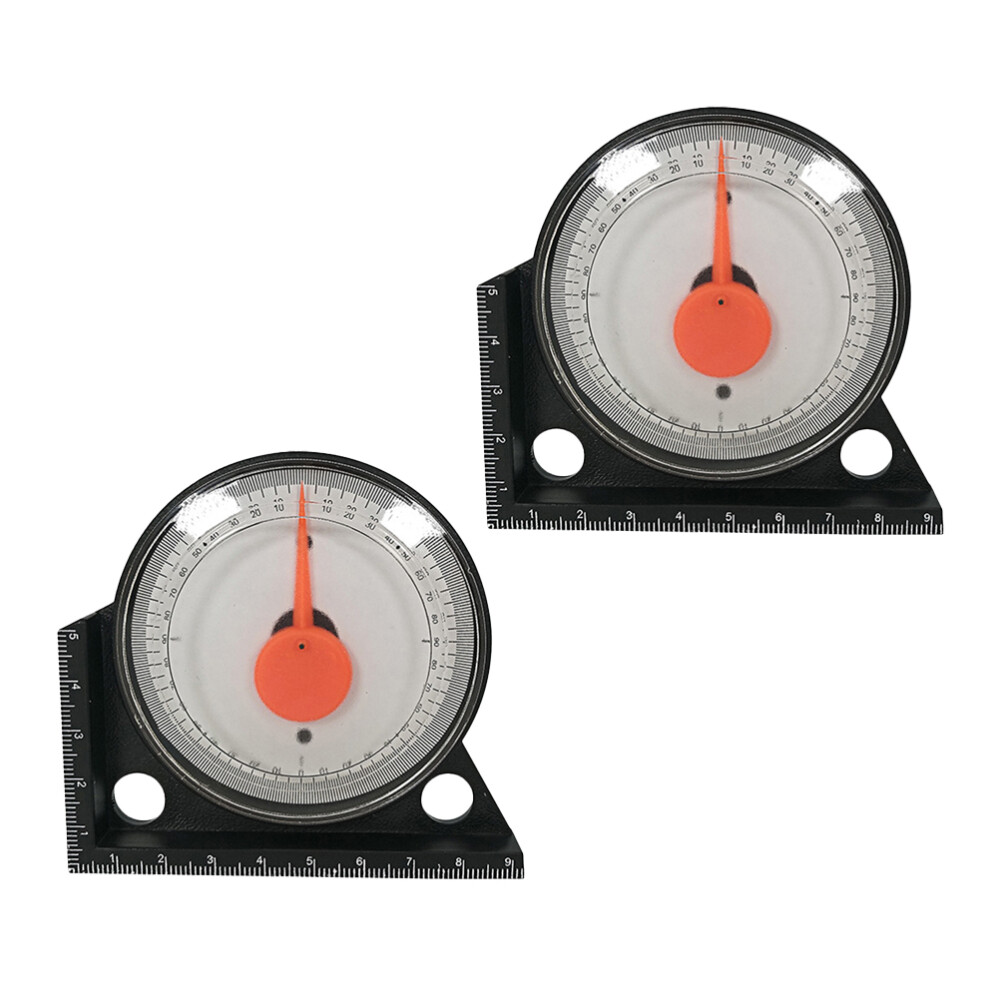 High Precision Pointer Type Inclinometer Inclination Box Goniometer Angle Meter
