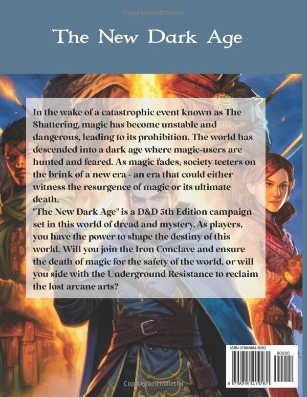 The New Dark Age - Dungeons & Dragons 5E Adventure Module