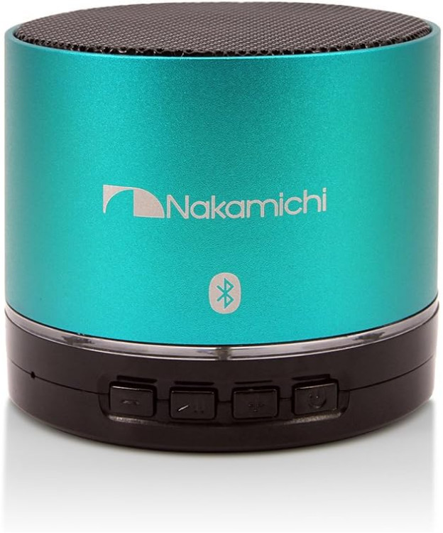 Nakamichi BT05S Series Bluetooth Round Speaker, Emerald