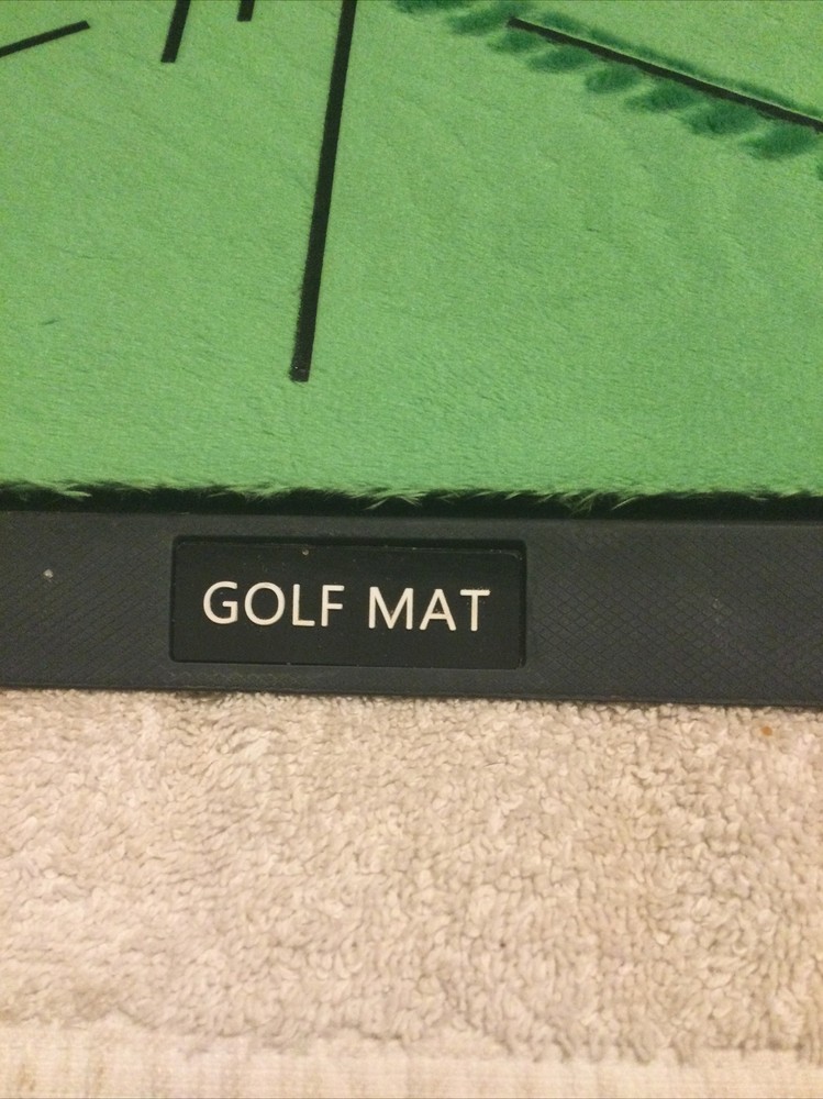 Golf Hitting Mat, and Golf Training Mat for Swing Path Feedback