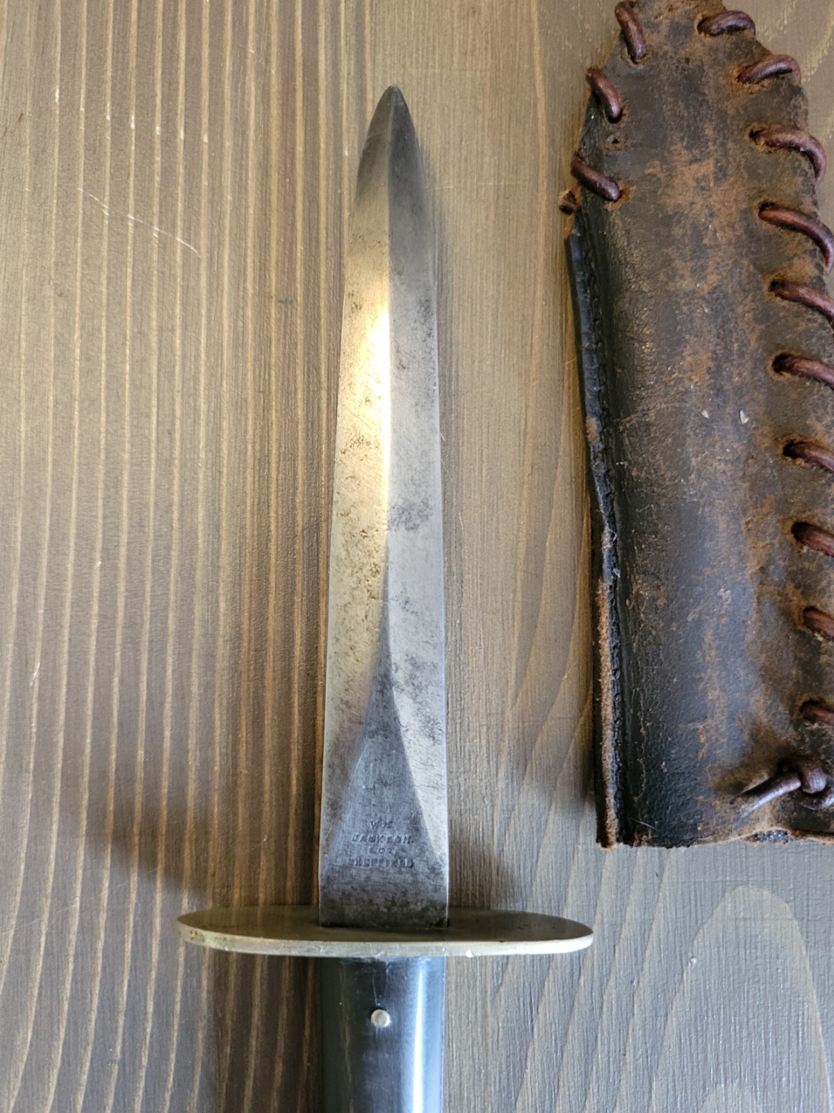 W.M. Jackson & Co. Civil War Boot Knife Letter Opener Used