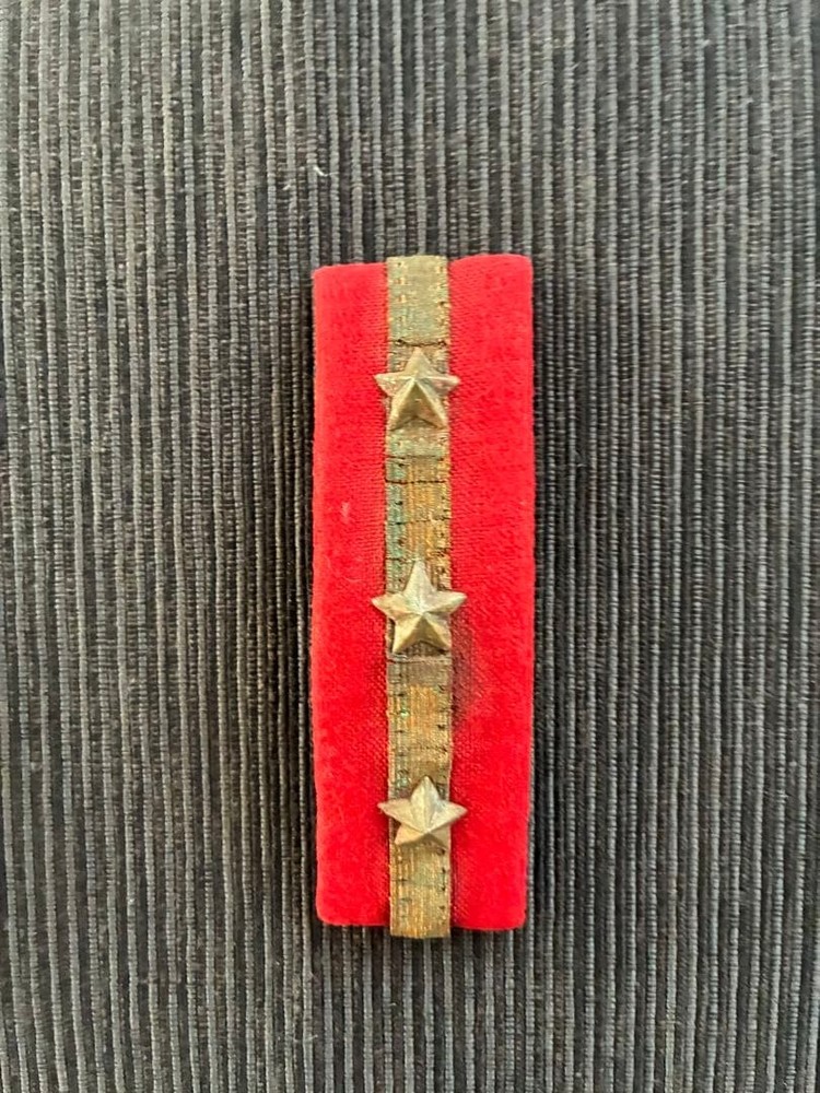Japanese Army Sergeant Major Shoulder Boards Hook Type
