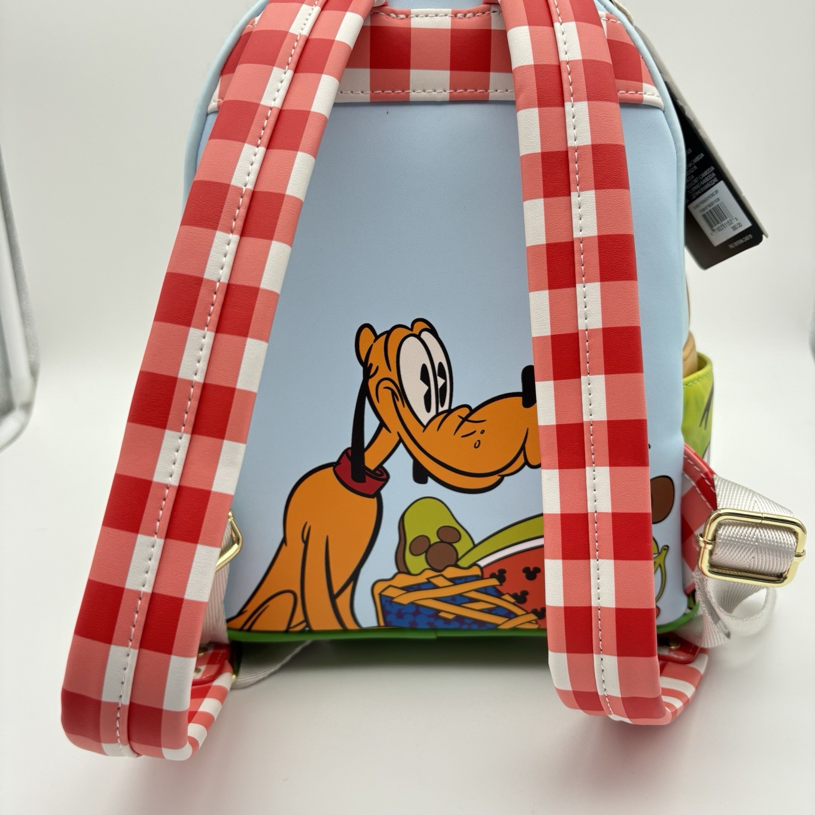 NEW Loungefly Disney Mickey & Friends Picnic Basket Mini Backpack with Coin Bag