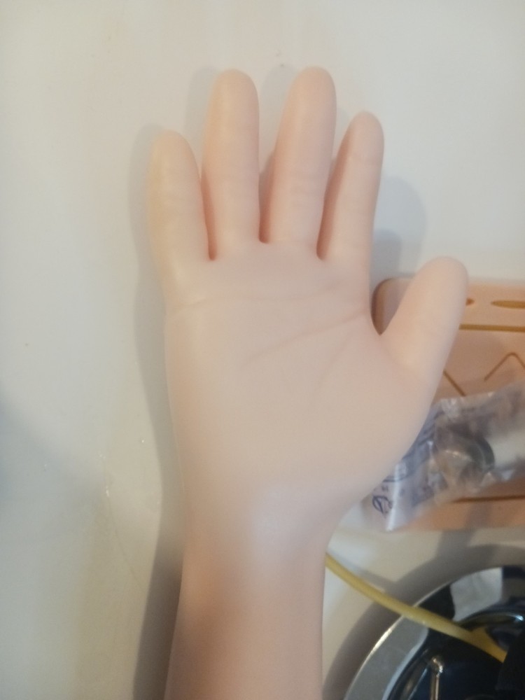 WELLiSH IV Practice Arm Infusion Model, Venipuncture Training Model Phlebotomy