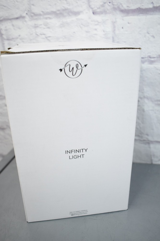 West & Arrow Infinity Light Multi-Color 3D Effect Projector USB Powered NEW