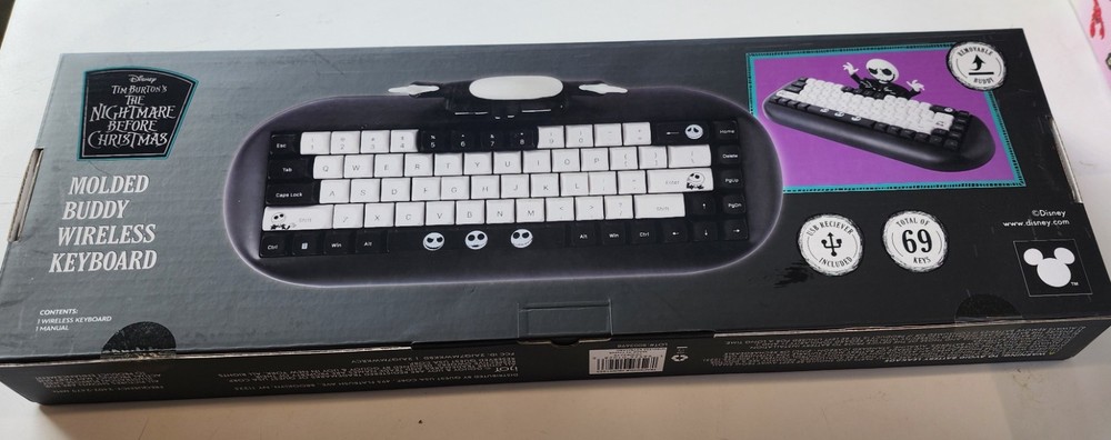 Disney Nightmare Before Christmas Buddy Wireless Keyboard
