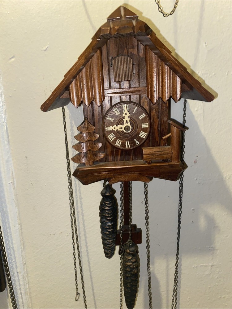 2 Smaller Size Working Coukoo Clocks ( Not Toy Size)