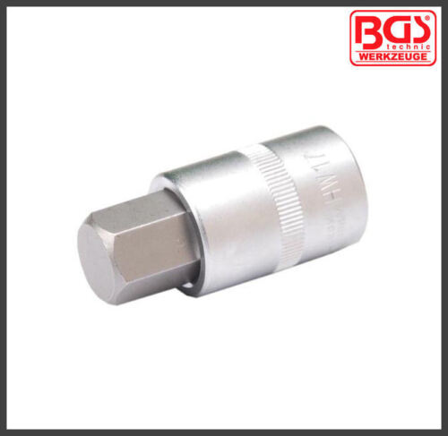 BGS - Allen Keys, Internal Hex - Bit Socket 1/2" Drive - 17- 26 mm - Multi List