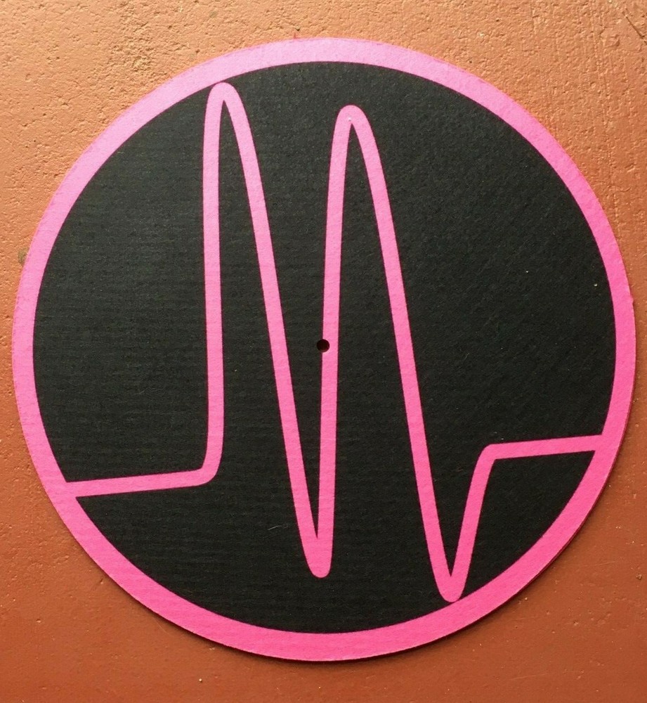 MEDICAL RECORDS Turntable Slipmat minimal synth cold wave