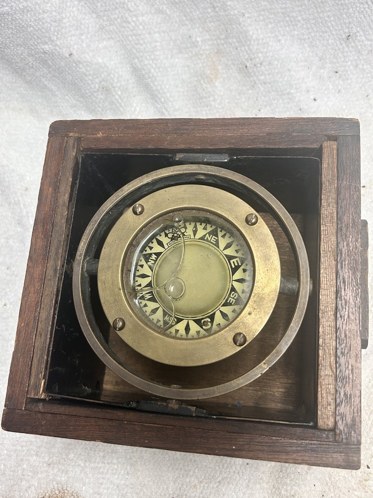 1920s Antique Nautical Compass