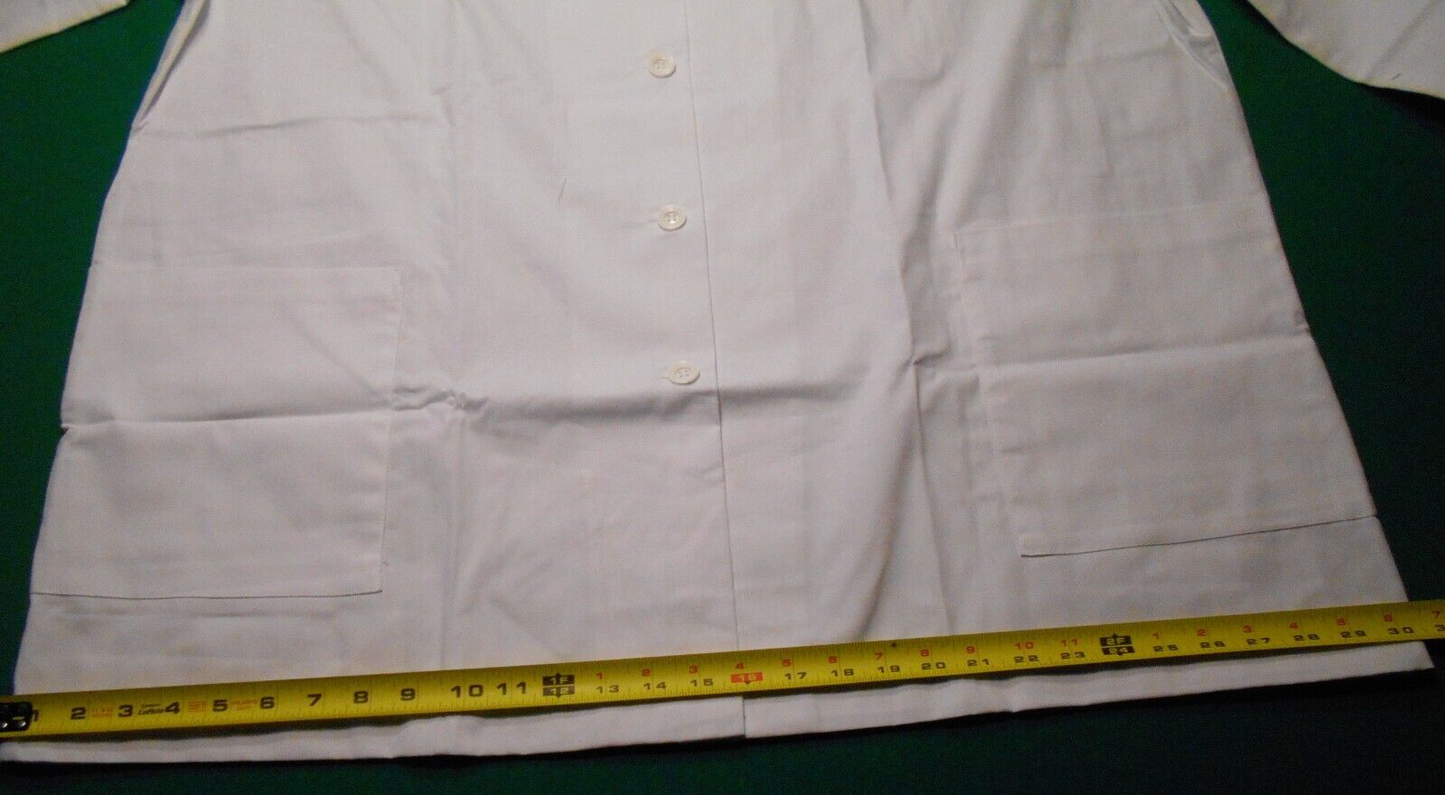 Medical White Unisex Lab Coat Men or Women SIZE 3XL