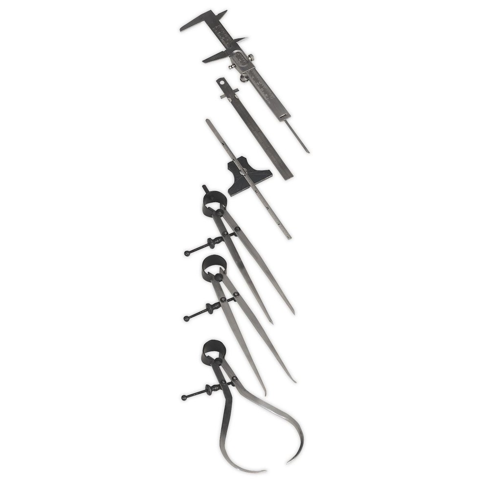 Sealey Professional Measuring Tool Set 6pc AK10000