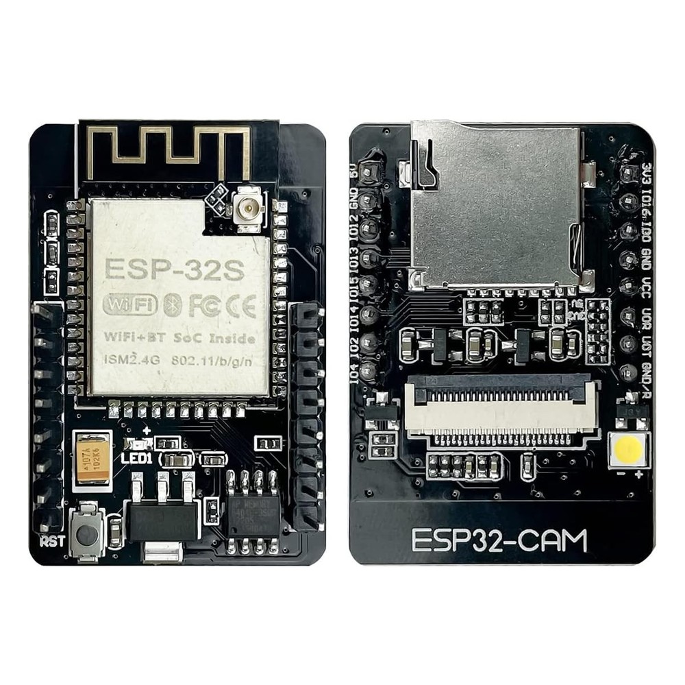 2 PCS ESP32-CAM WiFi Bluetooth Development Board with OV2640 Camera Module