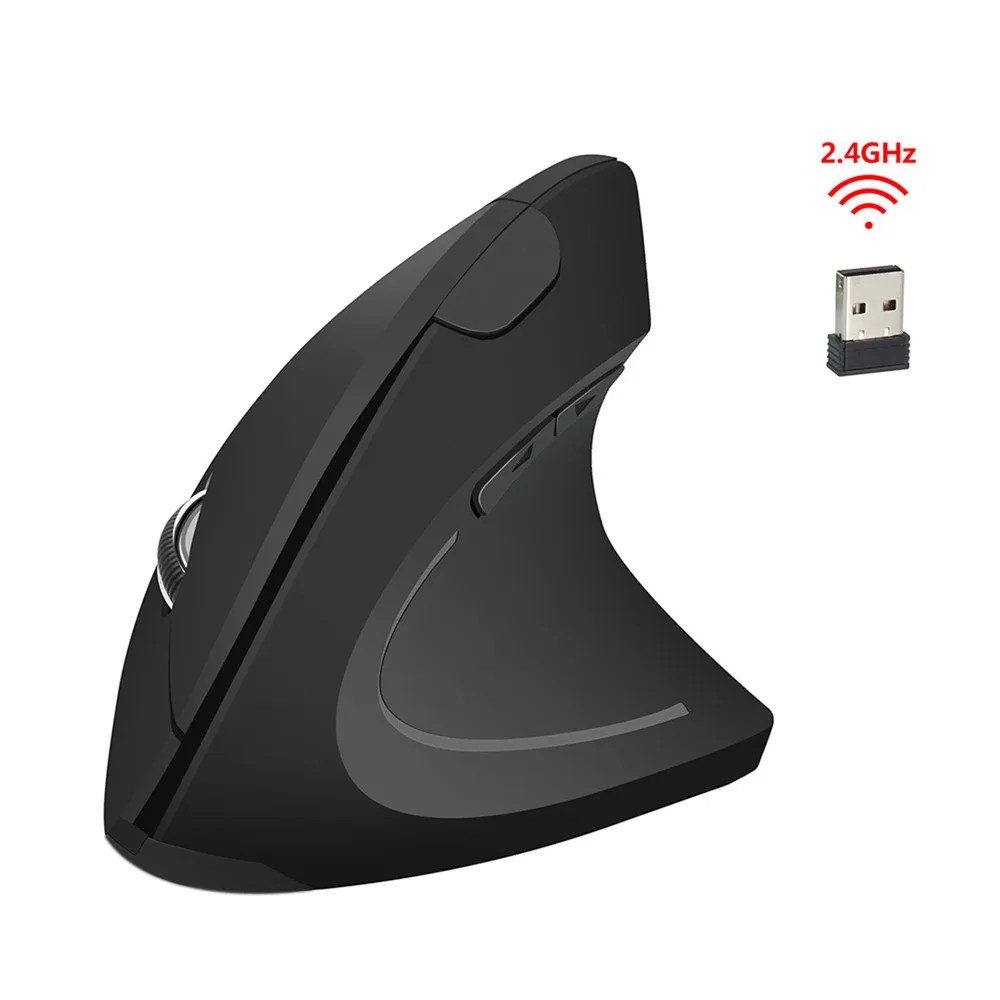Vertical Mouse Ergonomic Wireless 2.4GHz 3 Adjustable DPI 800/1200/1600 for PC