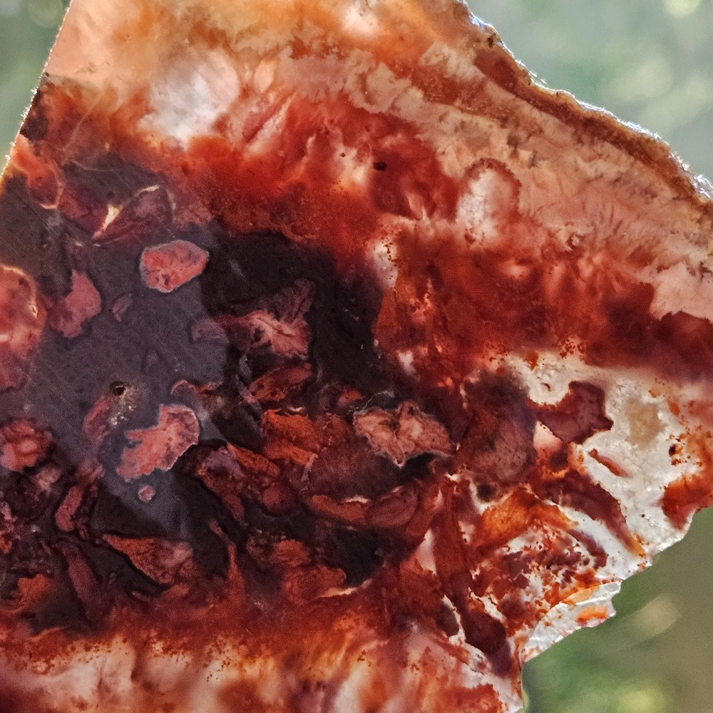 Agate End Cut Lapidary Slab 58 Grams