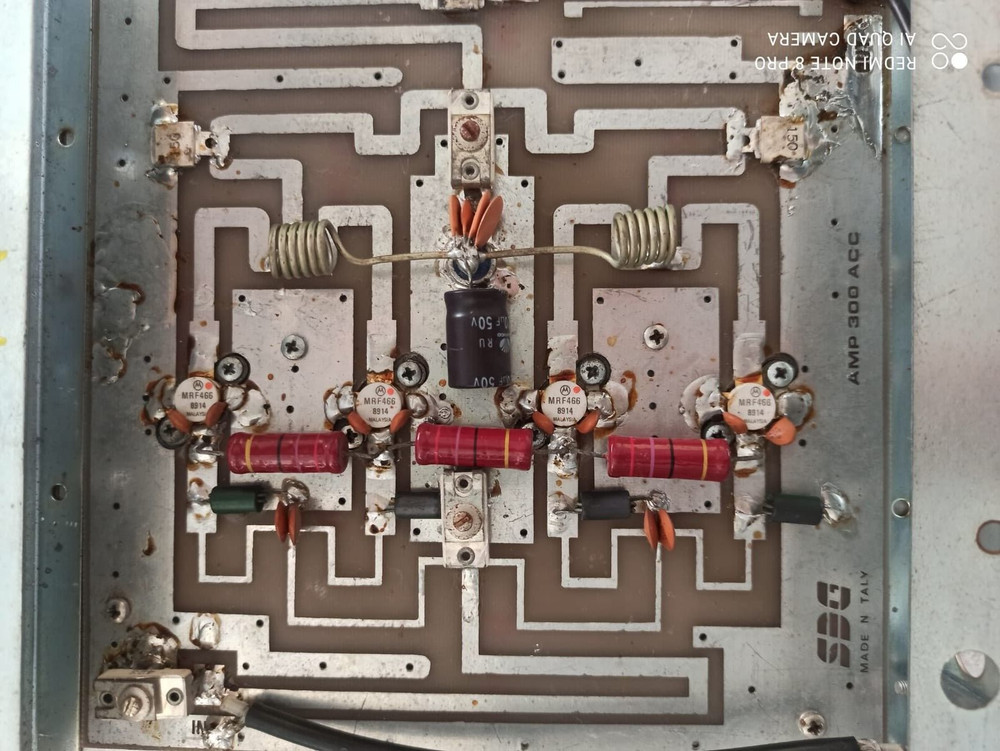 RF Broadcast Card SDG 300 Watt FM Amplifier