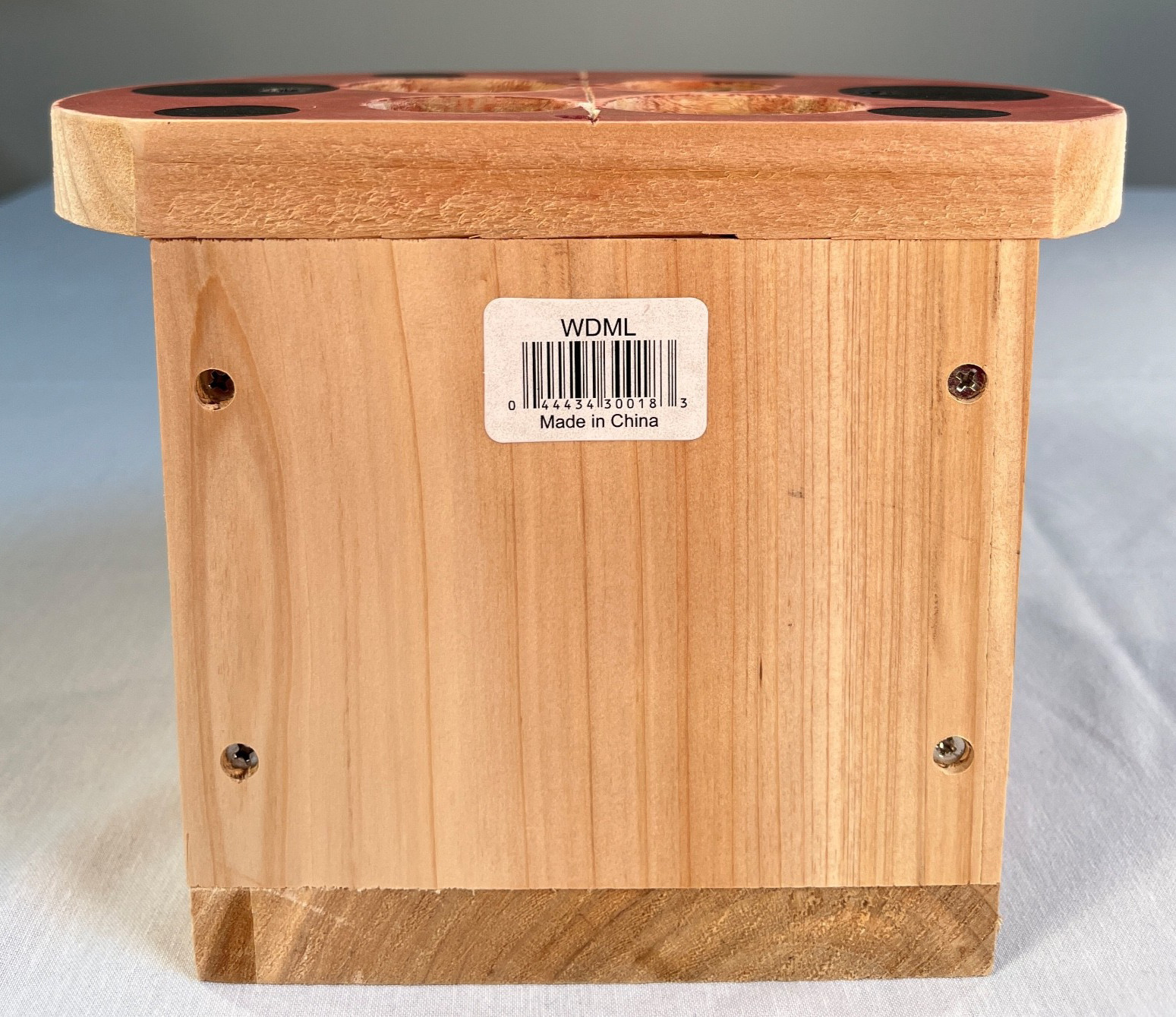 New Open Box Welliver Mason Bee House Ladybug Design, Cedar, Paper Tubes