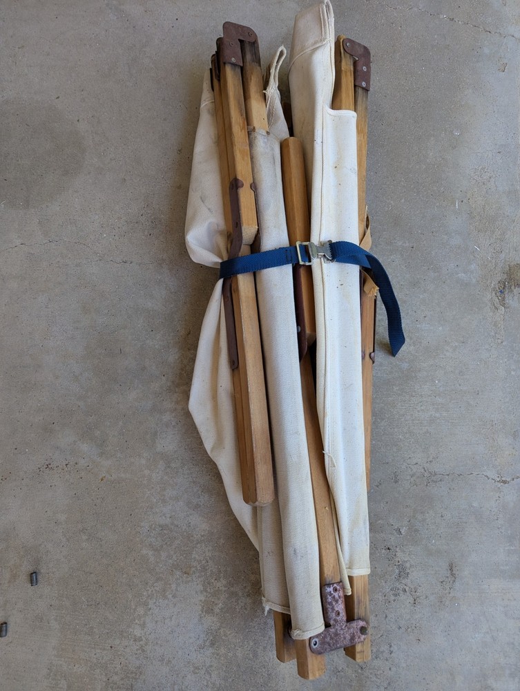 WW2 Folding Cot 1940s