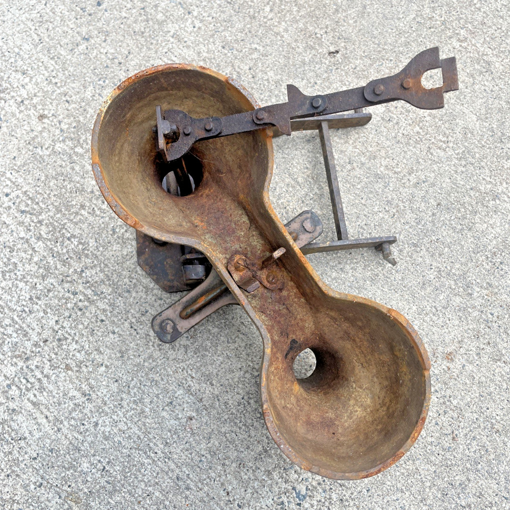 Antique Scale For Gold with 3 weights