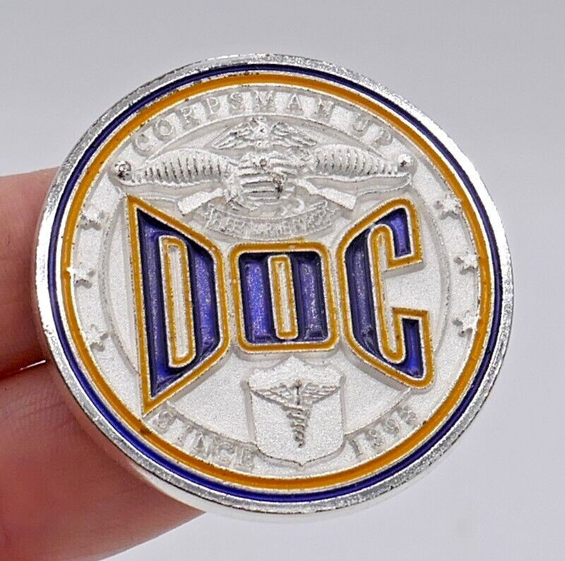 Navy Corpsman DOC Challenge Coin