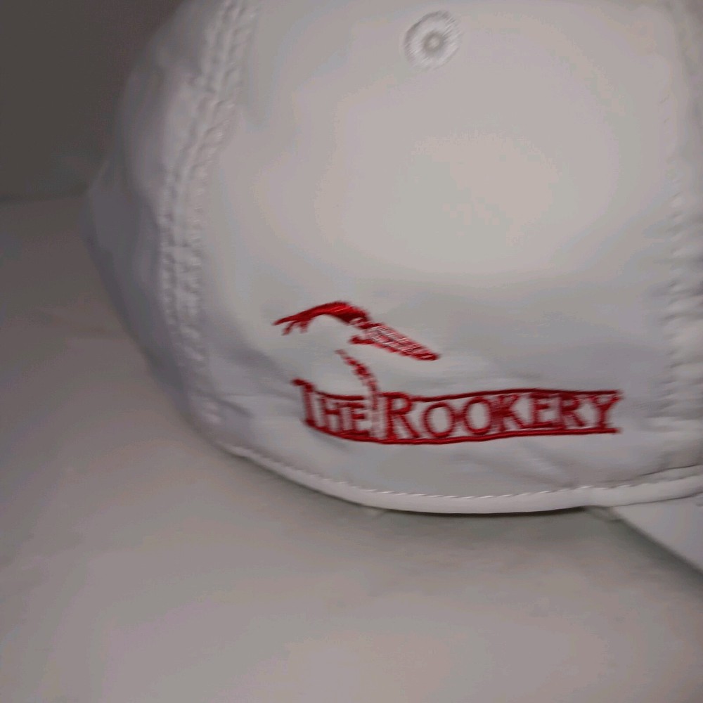 Titleist White Red Cap Hat Strapback The Rookey Hammock Bar