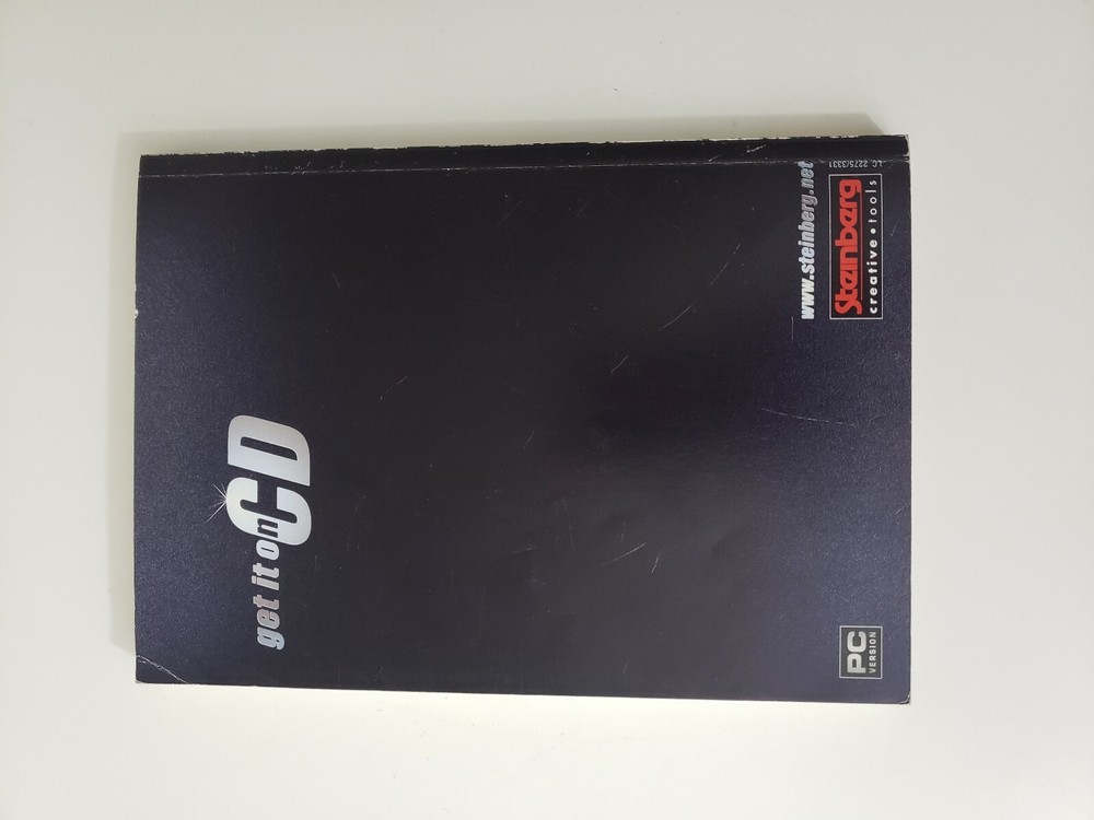 Steinberg Creative Tools Operation Manual PC Version 1999 Book