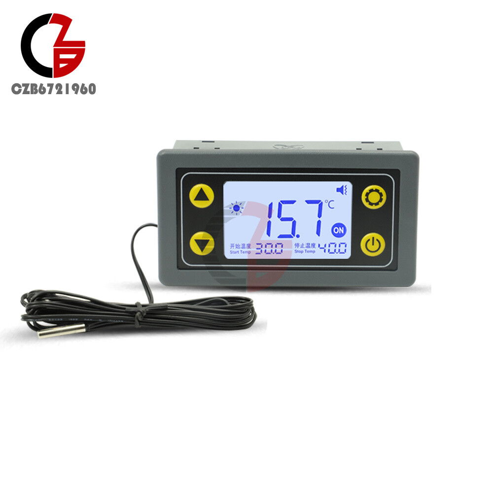 10A WiFi Remote Control Thermostat Temperature Controller Cooling Heating 6-30V