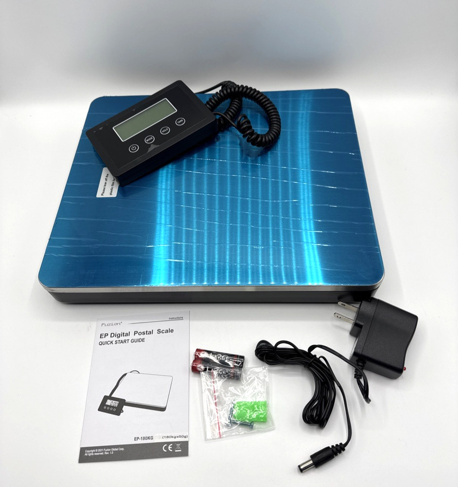 Shipping Scale 390lb/oz Digital Postal Scale with LCD Display for Packages