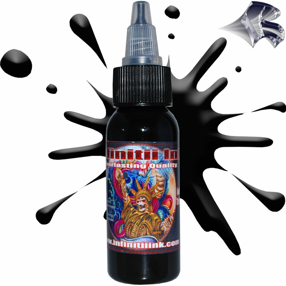 Infinitii Triple Black Tattoo Ink 1oz