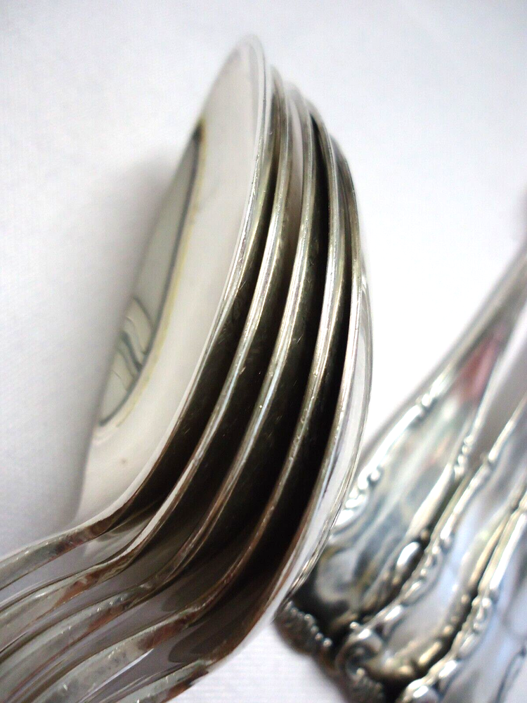 PRUNUS 90 SILVERPLATE SPOON,FORKS 8-PIECES