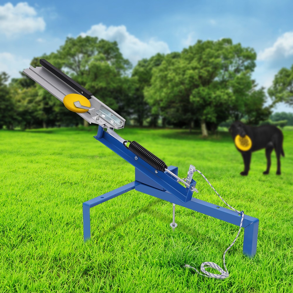 Clay Target Thrower with Adjustable Angle for Outdoor Shooting Fun